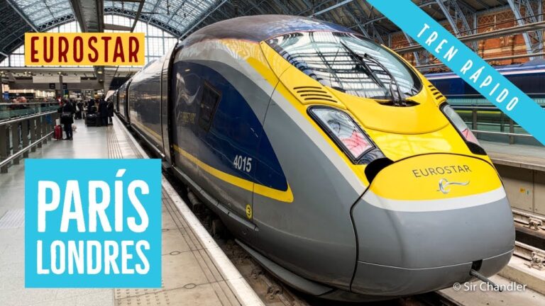 Viaja bajo el agua de París a Londres en un increíble tren