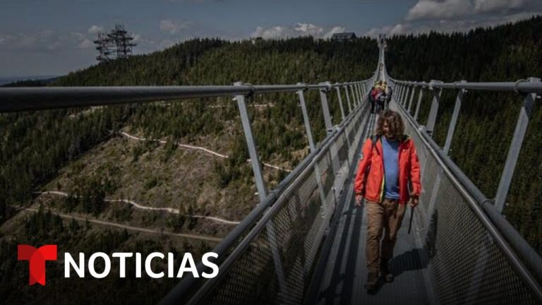 Descubre el impresionante puente colgante en la República Checa